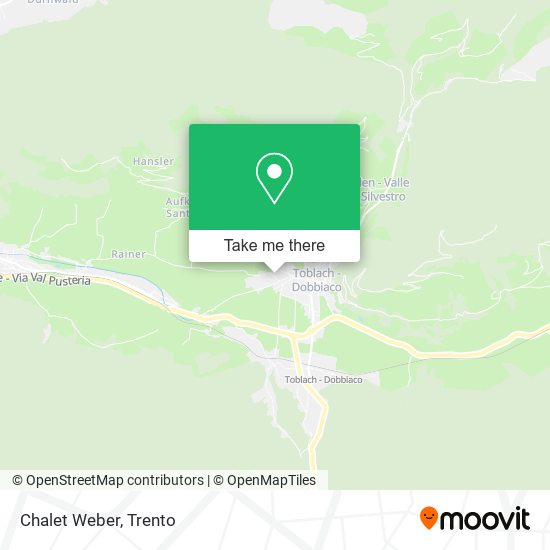 Chalet Weber map