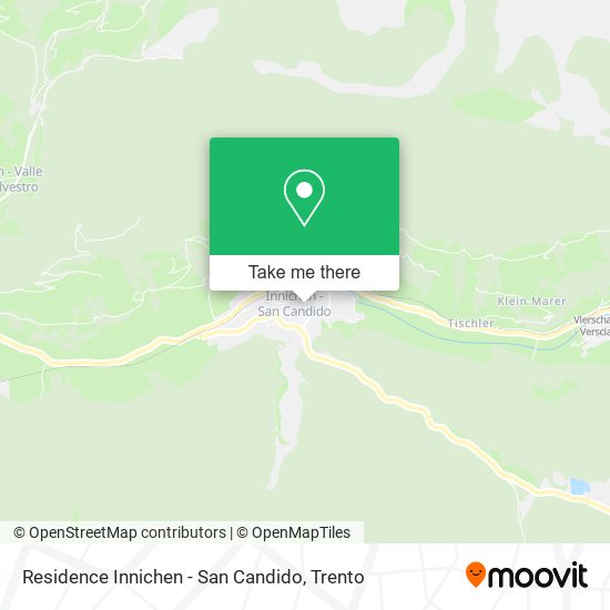 Residence Innichen - San Candido map