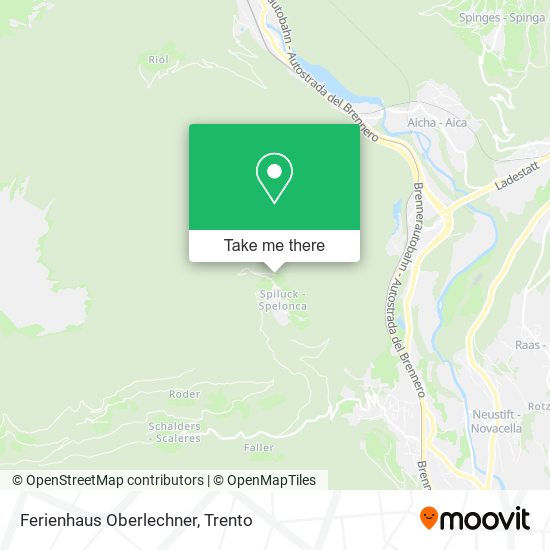 Ferienhaus Oberlechner map