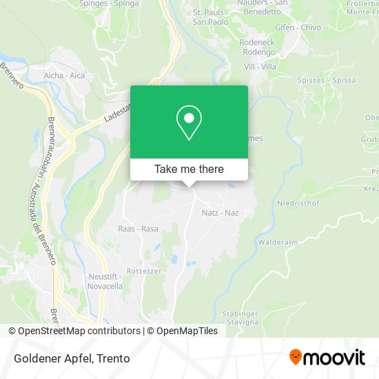 Goldener Apfel map