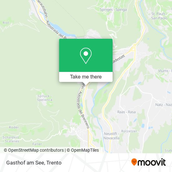 Gasthof am See map
