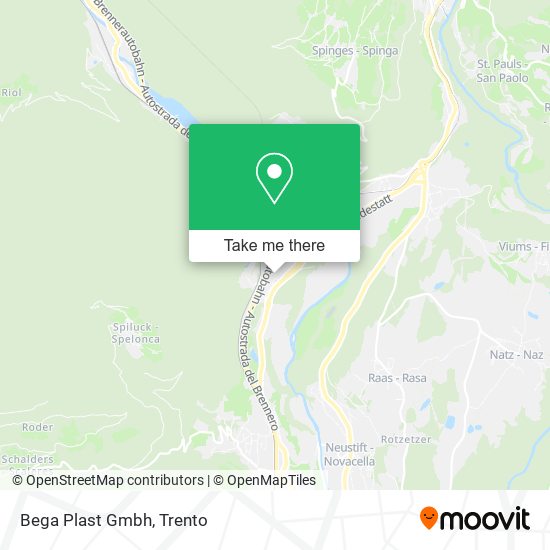Bega Plast Gmbh map