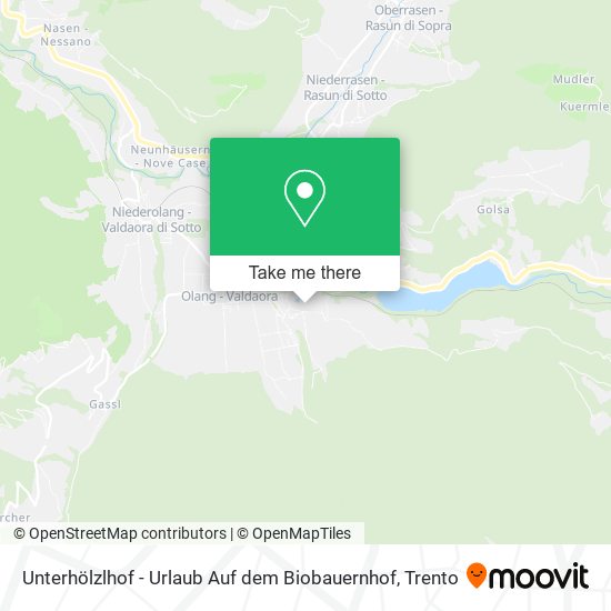 Unterhölzlhof - Urlaub Auf dem Biobauernhof map