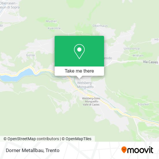 Dorner Metallbau map