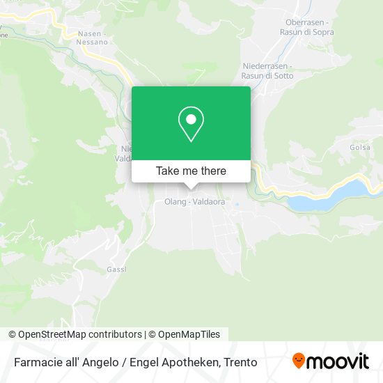 Farmacie all' Angelo / Engel Apotheken map