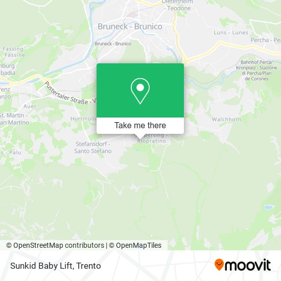 Sunkid Baby Lift map