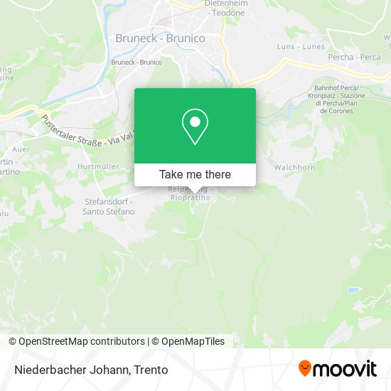 Niederbacher Johann map