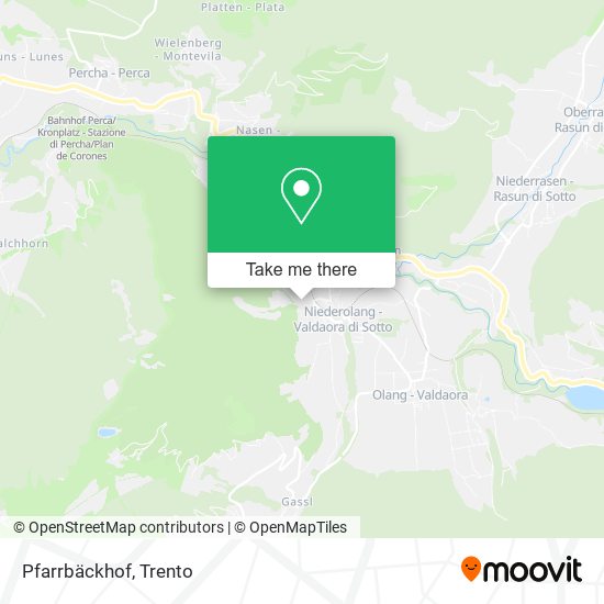Pfarrbäckhof map