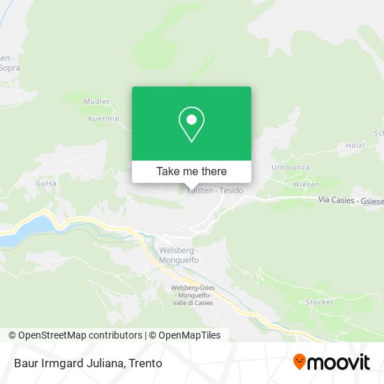 Baur Irmgard Juliana map