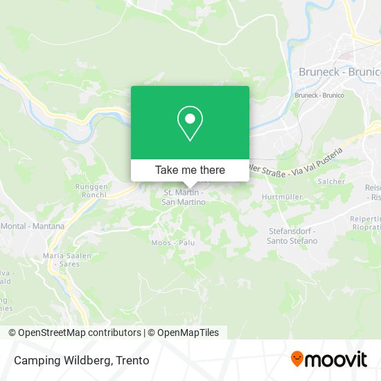 Camping Wildberg map