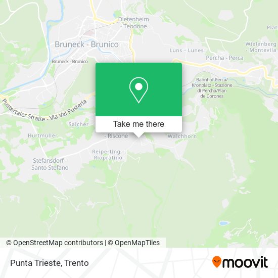 Punta Trieste map