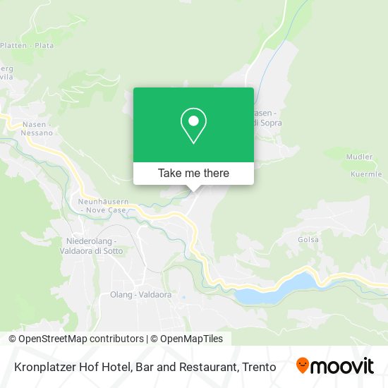 Kronplatzer Hof Hotel, Bar and Restaurant map