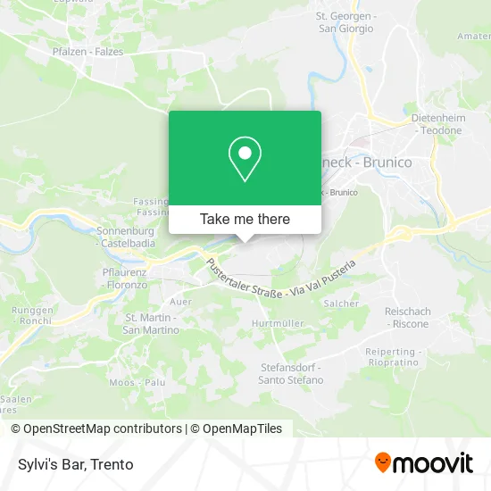 Sylvi's Bar map