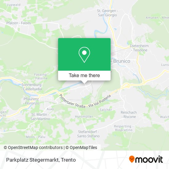 Parkplatz Stegermarkt map