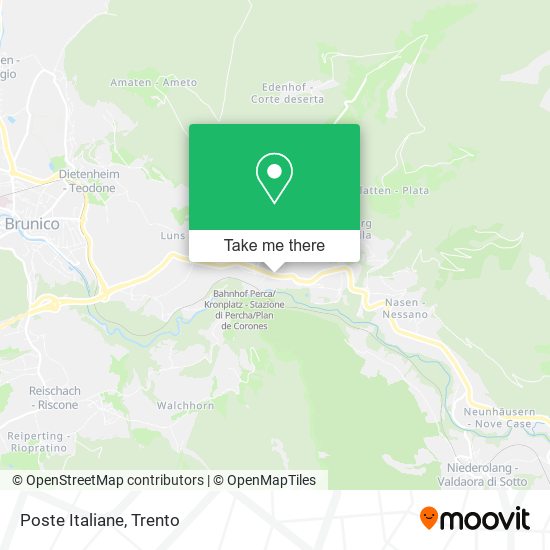 Poste Italiane map