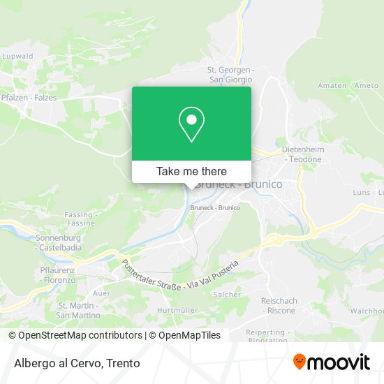 Albergo al Cervo map