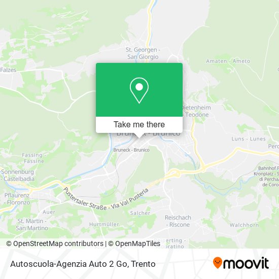 Autoscuola-Agenzia Auto 2 Go map