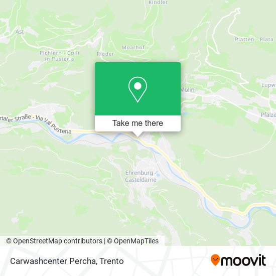 Carwashcenter Percha map