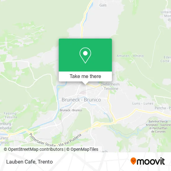 Lauben Cafe map
