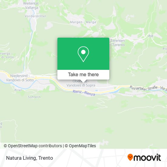 Natura Living map