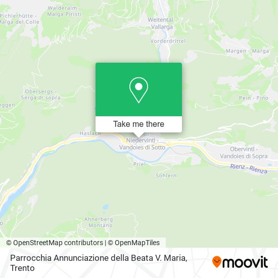 Parrocchia Annunciazione della Beata V. Maria map