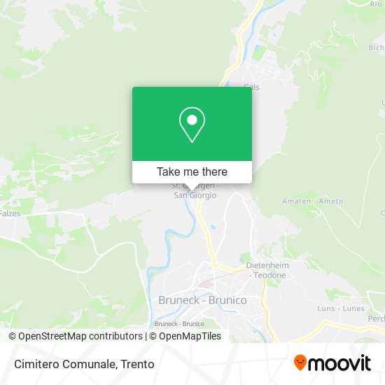 Cimitero Comunale map