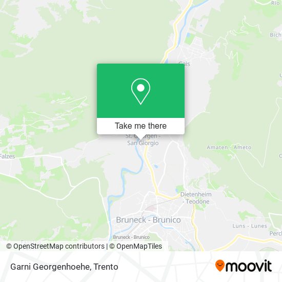 Garni Georgenhoehe map