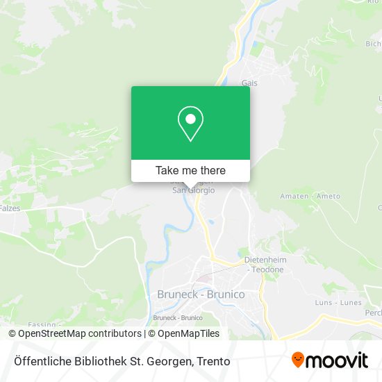 Öffentliche Bibliothek St. Georgen map