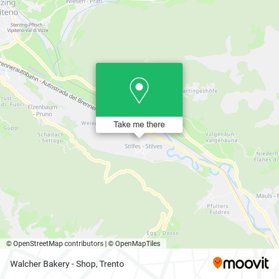 Walcher Bakery - Shop map