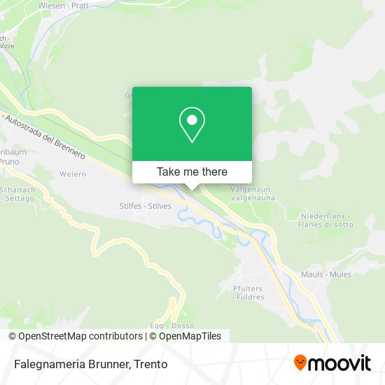 Falegnameria Brunner map