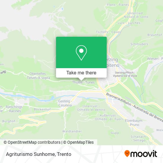Agriturismo Sunhome map