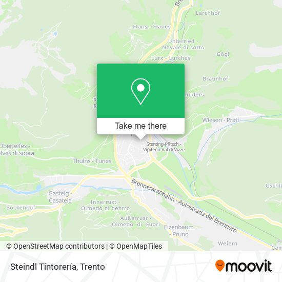 Steindl Tintorería map