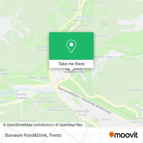 Barneum Food&Drink map