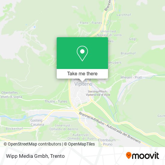 Wipp Media Gmbh map