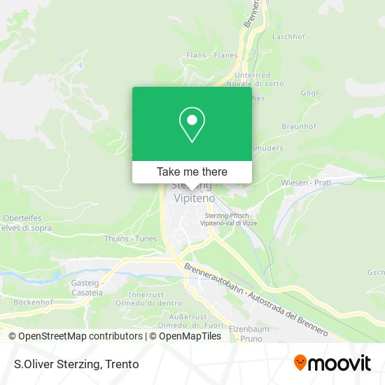 S.Oliver Sterzing map