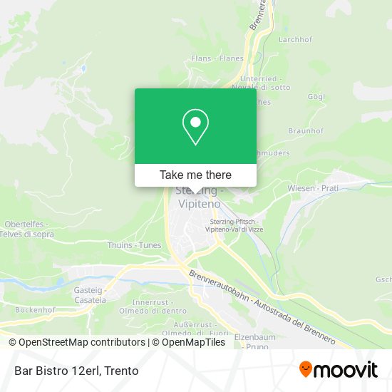 Bar Bistro 12erl map