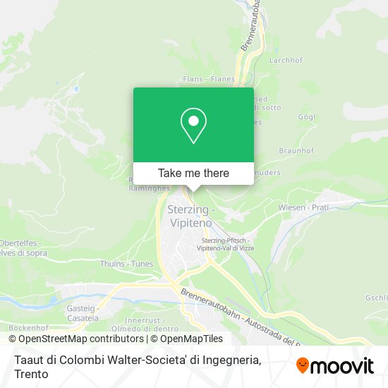 Taaut di Colombi Walter-Societa' di Ingegneria map