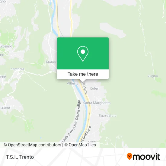 T.S.I. map