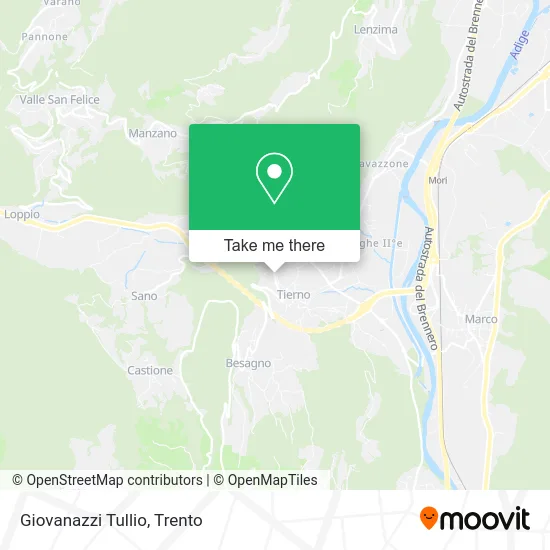 Giovanazzi Tullio map