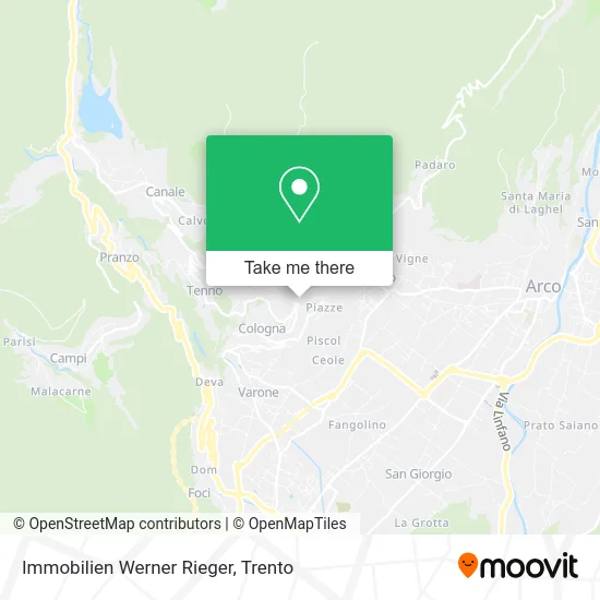 Immobilien Werner Rieger map