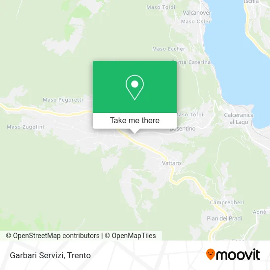 Garbari Servizi map