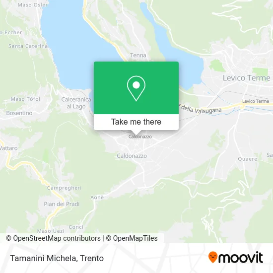 Tamanini Michela map