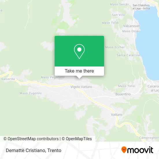 Demattè Cristiano map