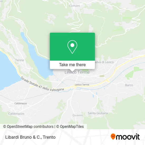 Libardi Bruno & C. map