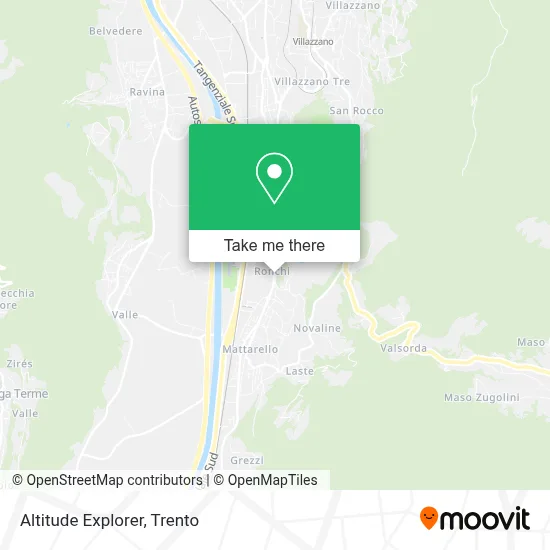 Altitude Explorer map