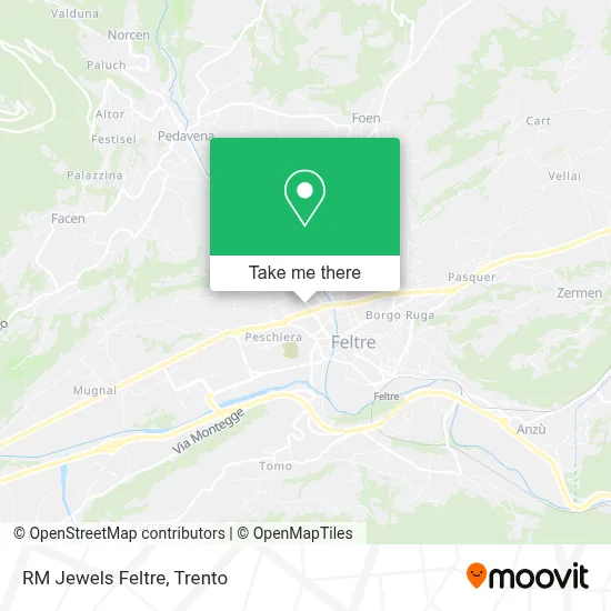 RM Jewels Feltre map