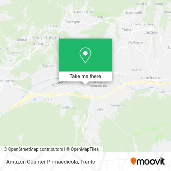 Amazon Counter-Primaedicola map
