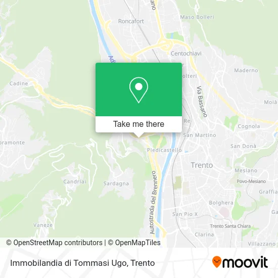 Immobilandia di Tommasi Ugo map