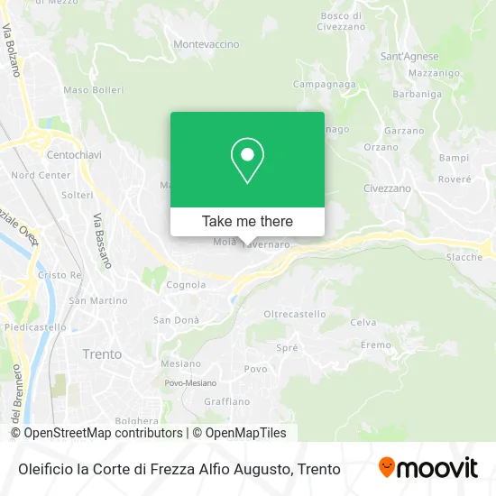 Oleificio la Corte di Frezza Alfio Augusto map
