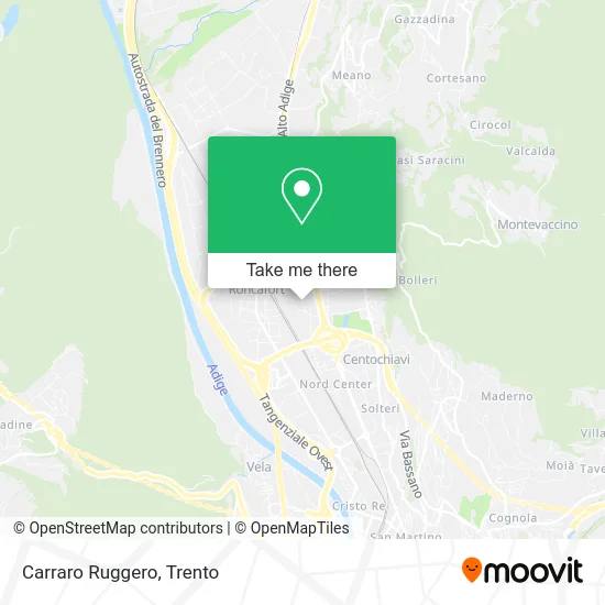 Carraro Ruggero map